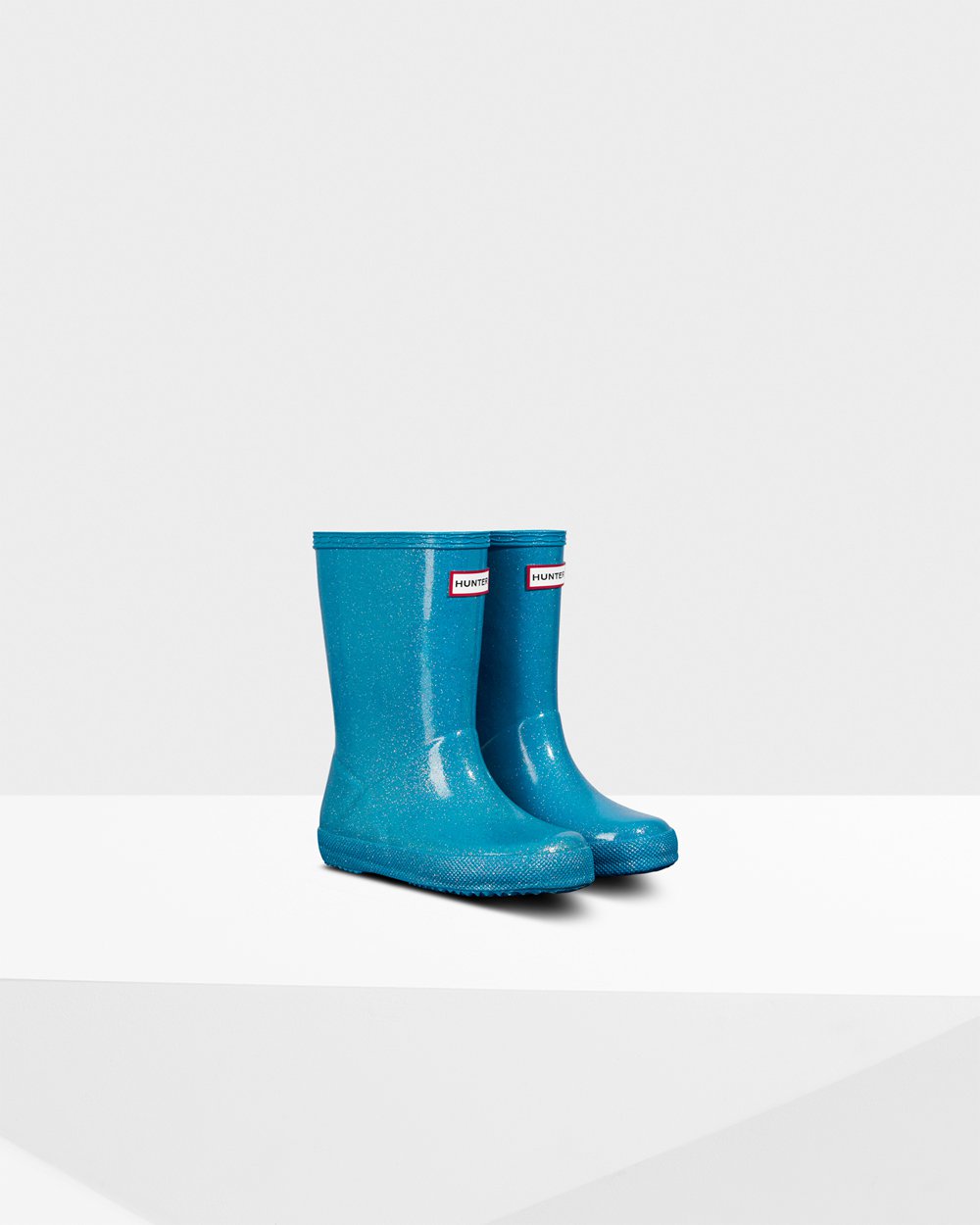 Kids Hunter Original First Classic Starcloud | Rain Boots Blue | NZ-87263-MCFO